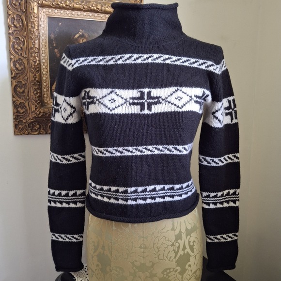 Ralph Lauren Sweaters - Polo Ralph Lauren 1999 Fair Isle Wool Turtleneck Sweater | Museum-Archived (XS)